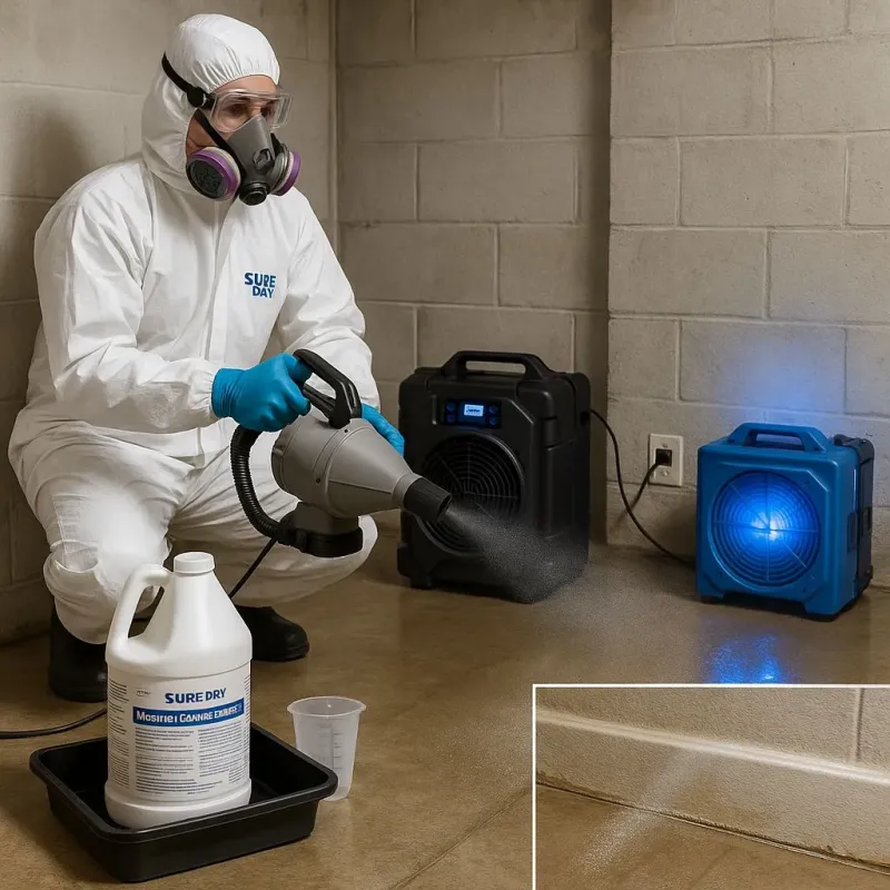 Sanitization and Odor Removal process in Trenton, OH