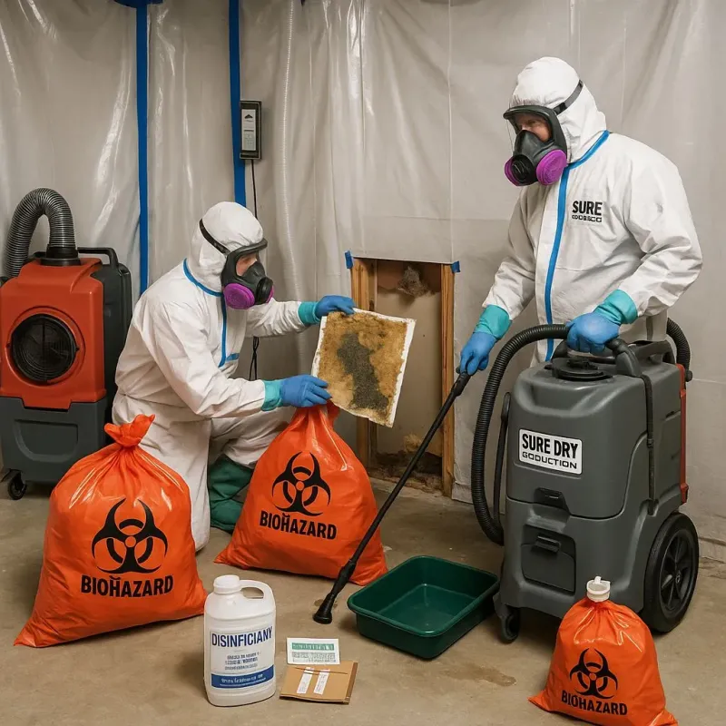 Contaminated Water Handling Protocols process in Trenton, OH
